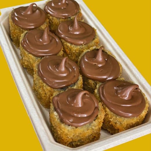 Hot de Banana com Nutella